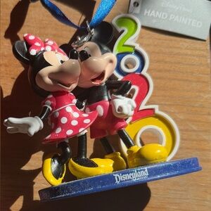 2020 Disneyland Mickey and Minnie together Christmas  ornament